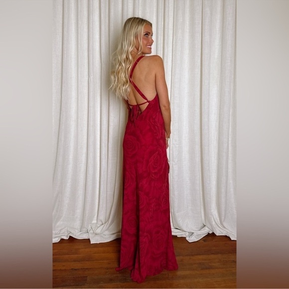 SHOW ME YOUR MUMU Anderson Maxi Dress In Dark Romance - Picture 6 of 10